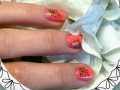 Orange with green nail art.jpg